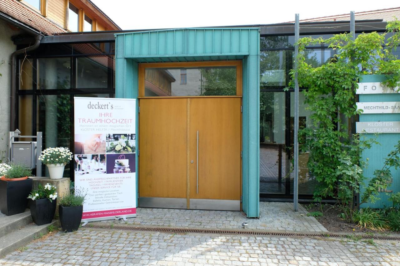 deckert`s Hotel an der Klosterpforte Lutherstadt Eisleben Buitenkant foto